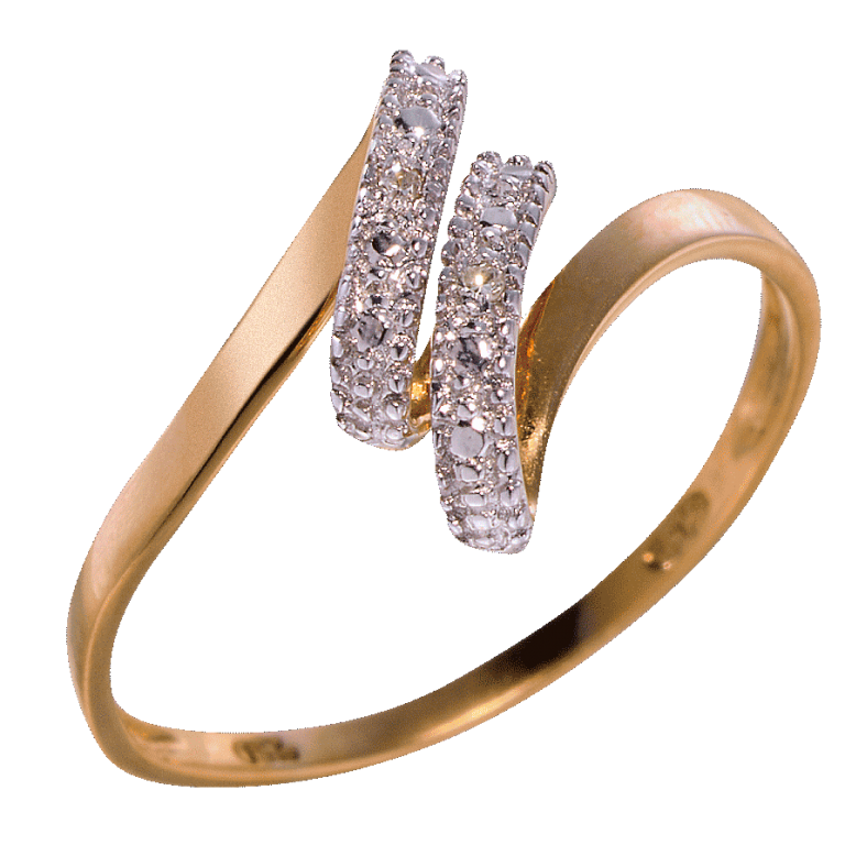 bague femme or et diamant